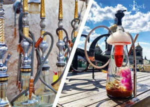 Кальян по цене 400 злотых VS 1400 злотых.