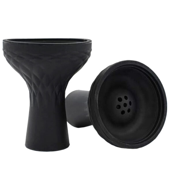 Cybuch Phunnel silikonowy 7 otworów - czarny