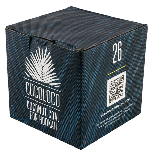 Węgiel do shishy CocoLoco 1kg (26mm)