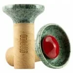 Чаша Oblako Flow Red On Pistachio