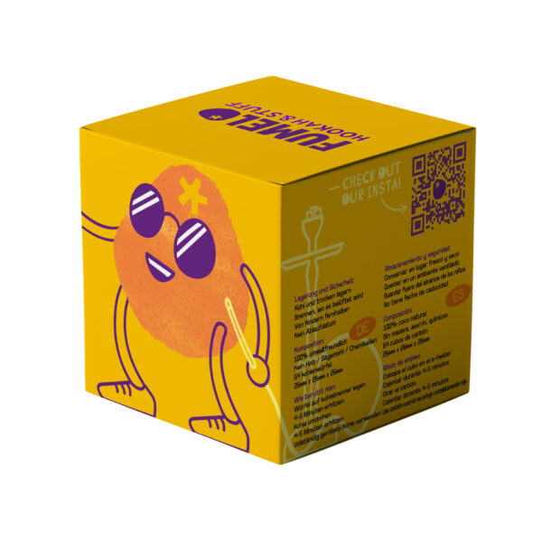 Уголь для кальяна Fumelo 1kg (26mm)