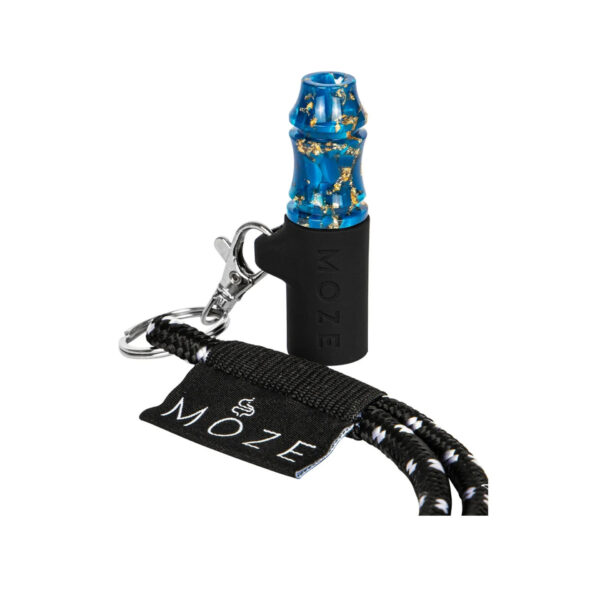 Ustnik personalny Moze Tip II Gold Line Blue