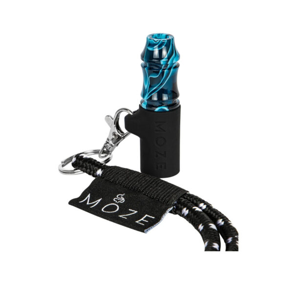 Ustnik personalny Moze Tip II Wavy Line Blue