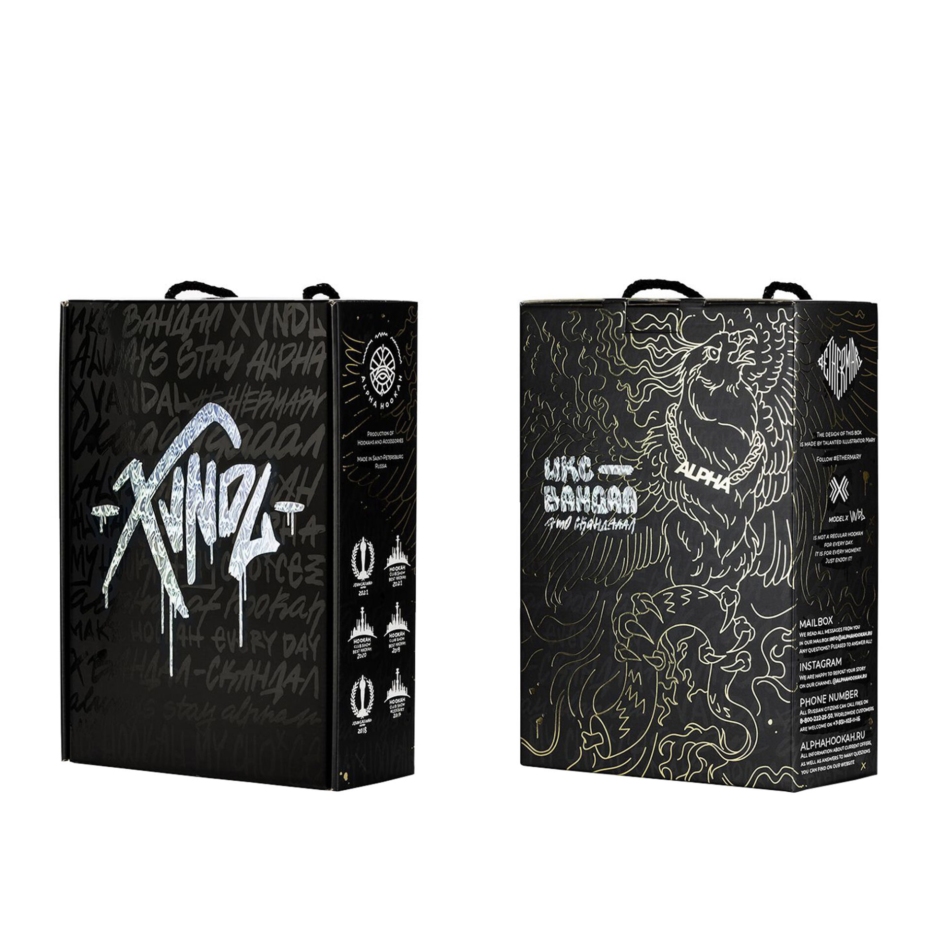 Shisha Alpha Hookah X VNDL Olive - obrazek 2