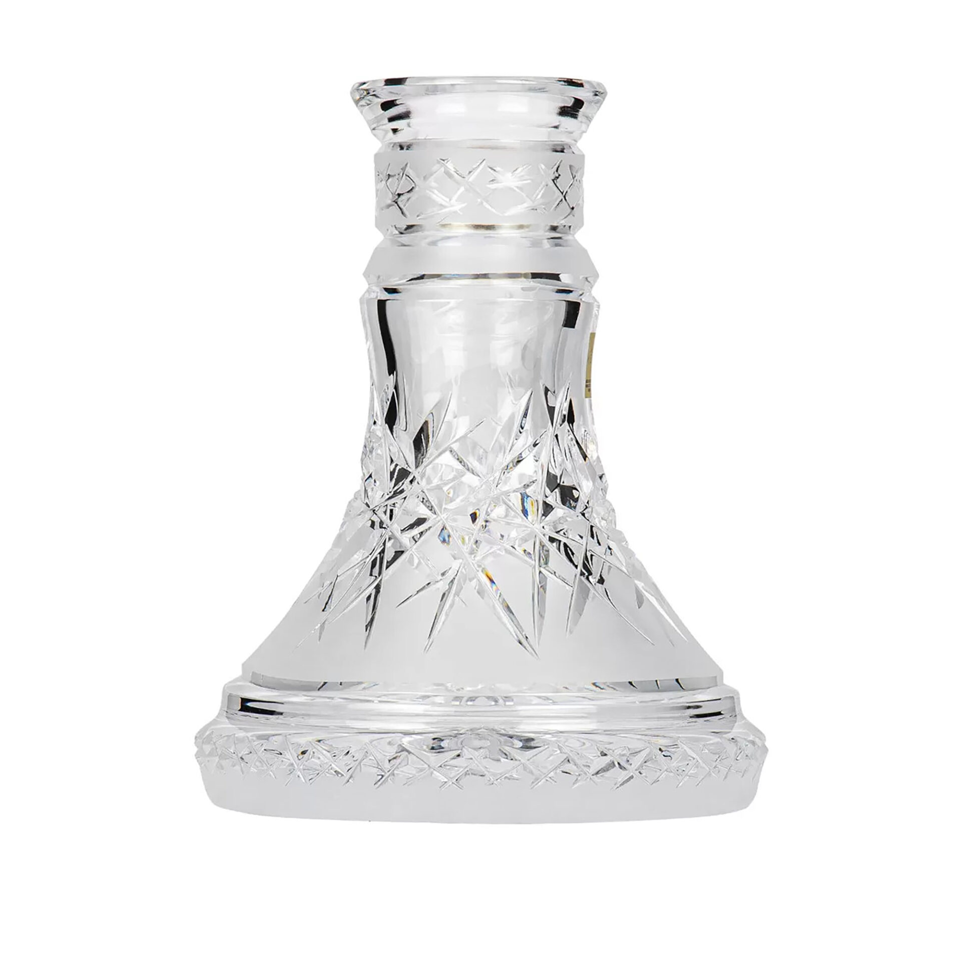 Колба для кальяна Moze Exclusive Glass Ice Cut Clear