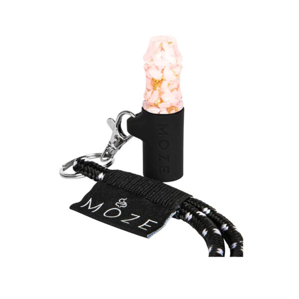 Ustnik personalny Moze Tip II Gold Line Pink