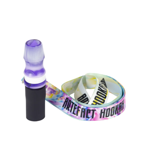 Ustnik personalny Artefact Purple White