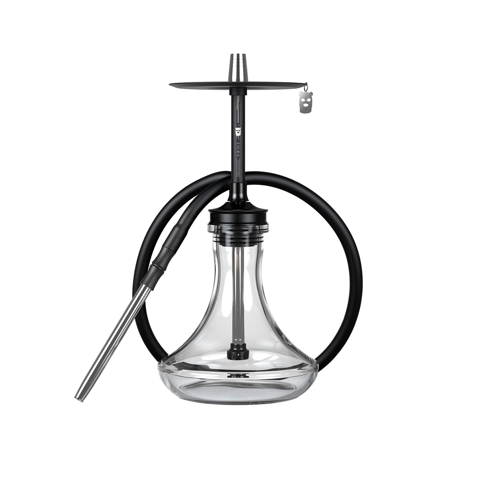 Shisha Misha Rebel Jet Black + Dzban