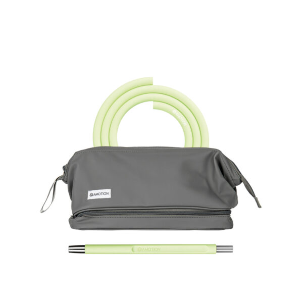 Zestaw torby, ustnika, węża Amotion Roam - Lime