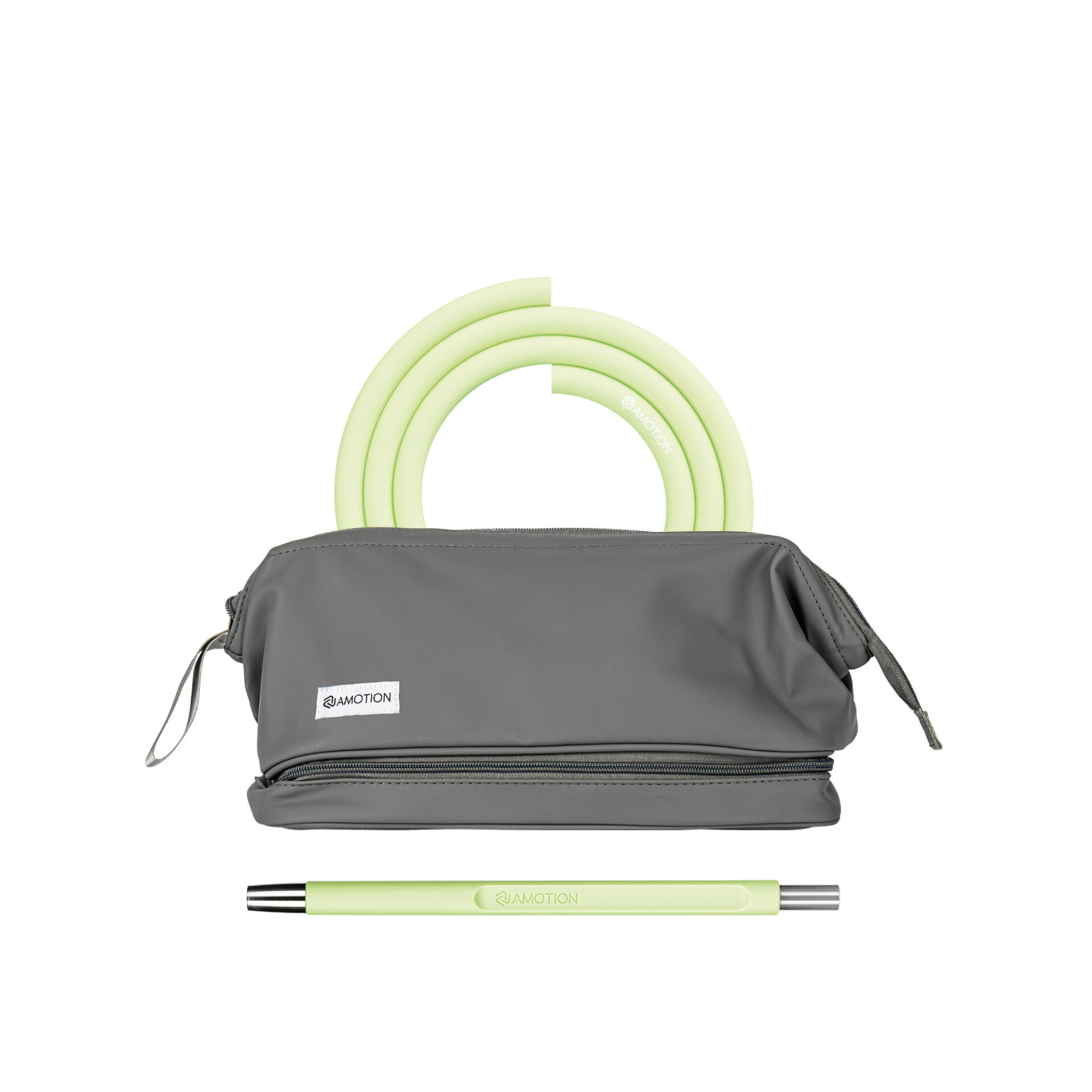 Zestaw torby, ustnika, węża Amotion Roam - Lime