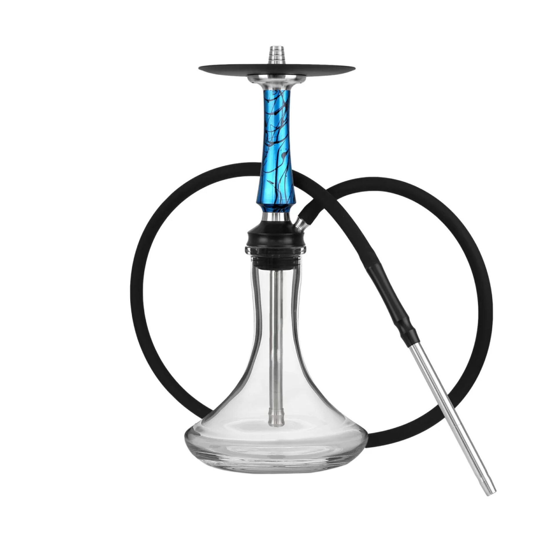 Shisha Voodoo Hookah Blue-Black