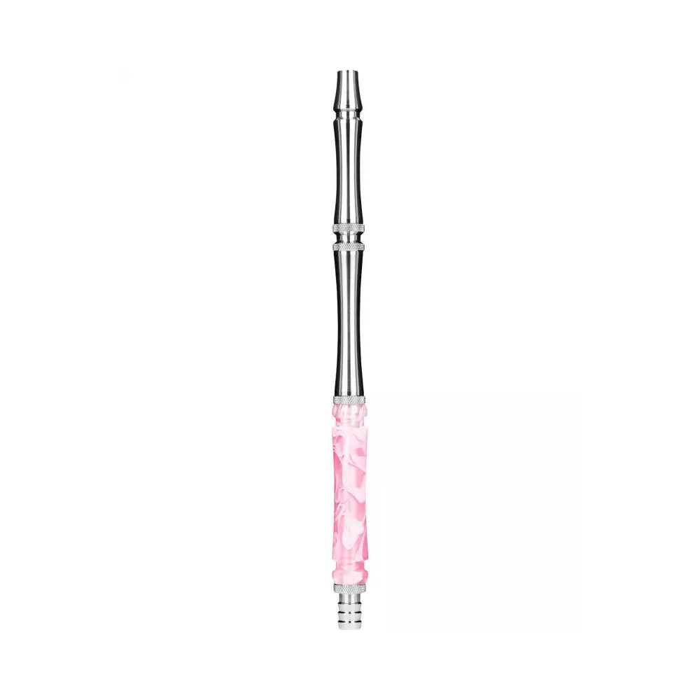 Ustnik do shishy Moze Stainless Steel Wavy Pink