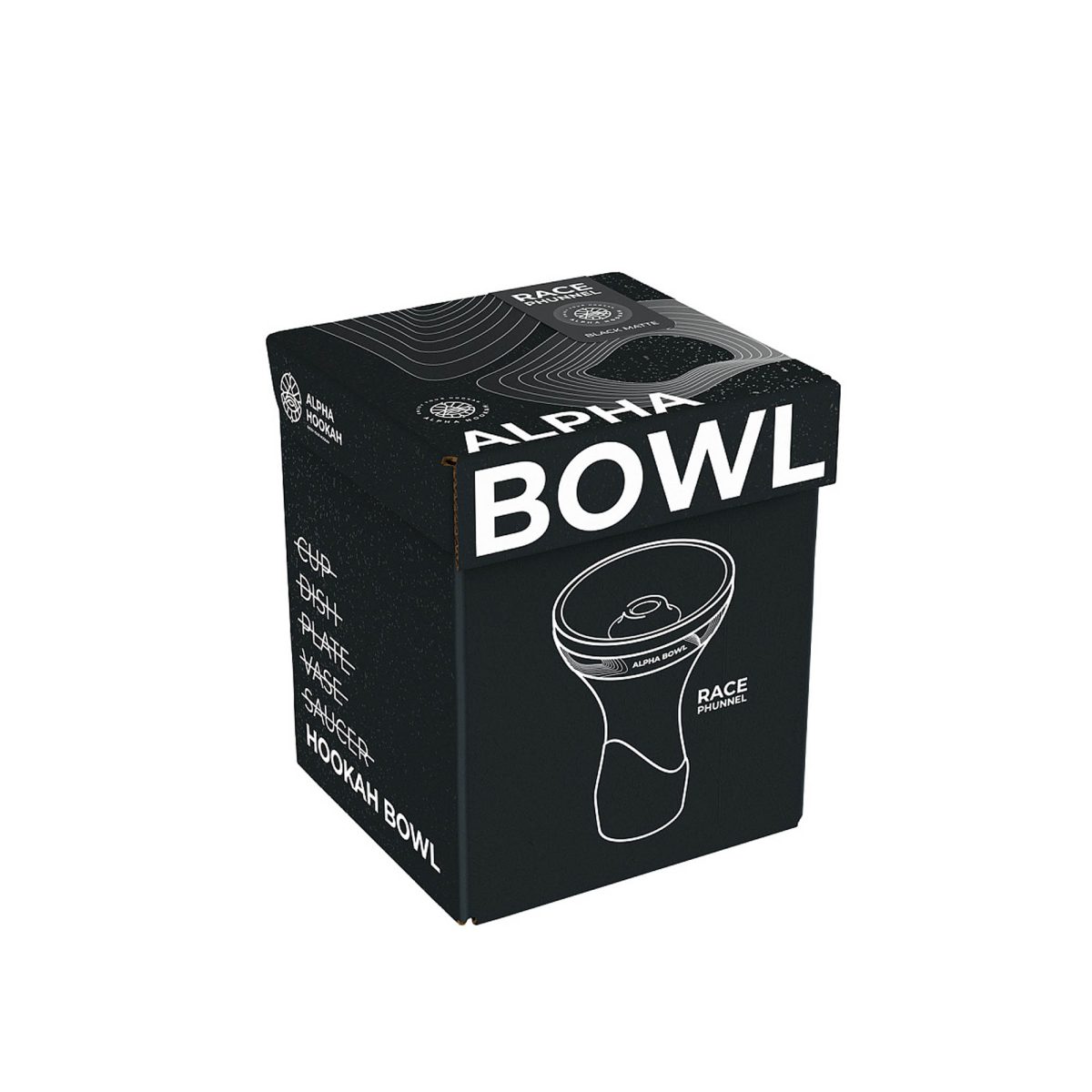 Alpha Bowl Race Phunnel Black Matte 2