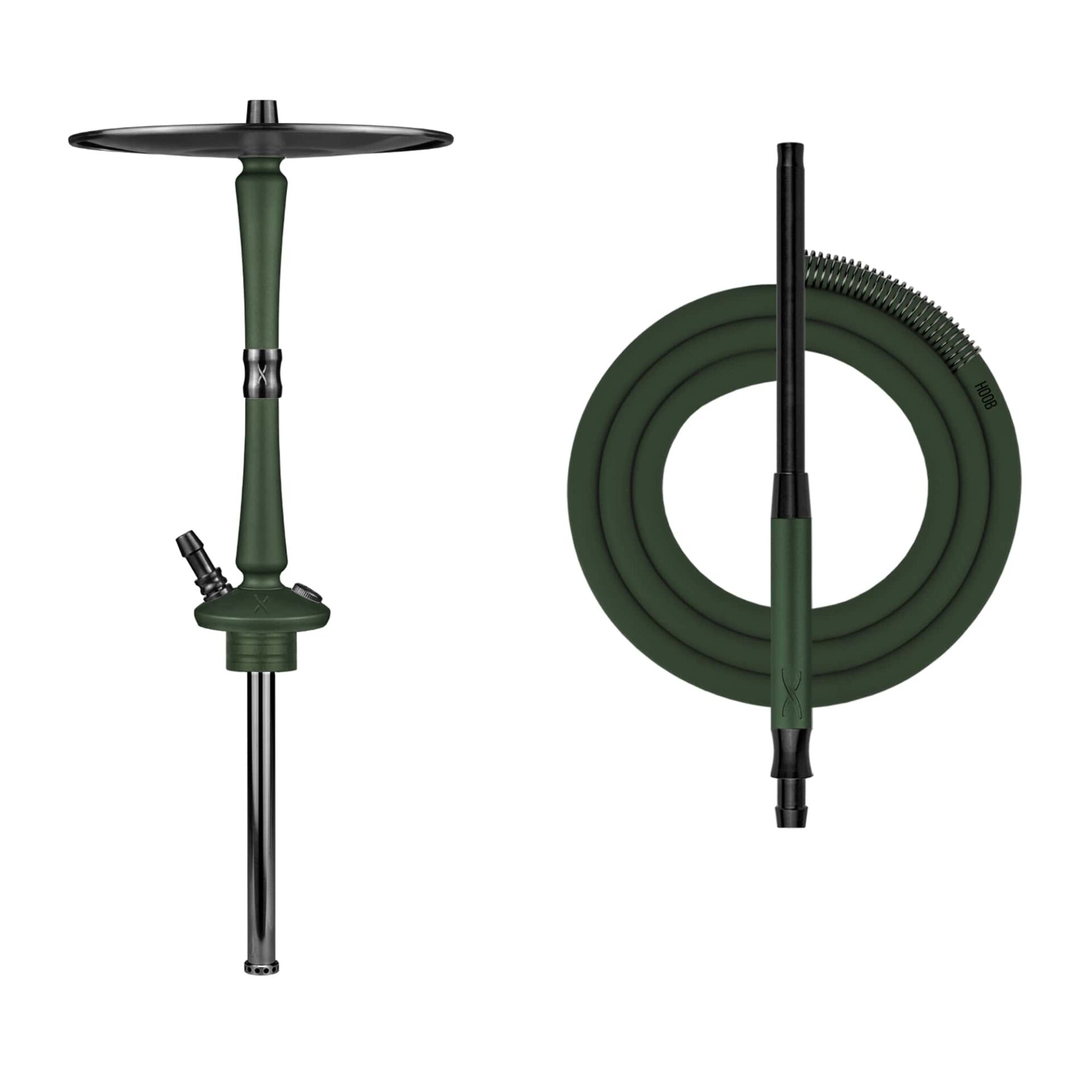 Shisha Hoob Go British Racing Green x Black