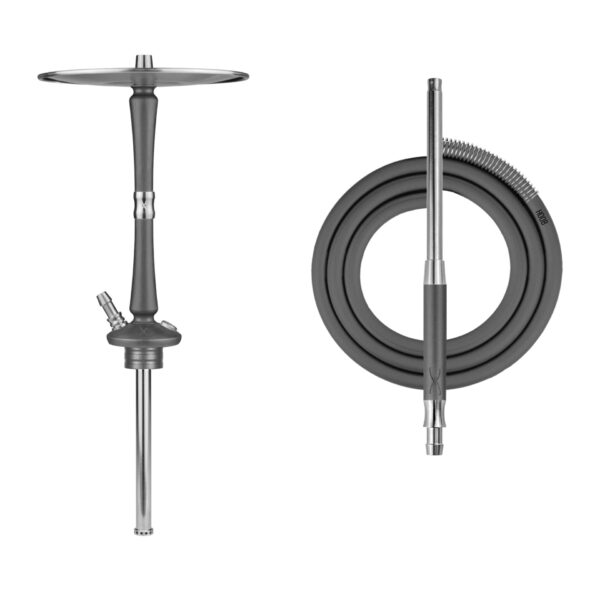 Кальян Hoob Go Space Grey x Stainless Steel