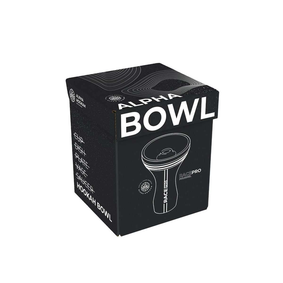 Alpha Bowl Race Phunnel Pro White Matte 2