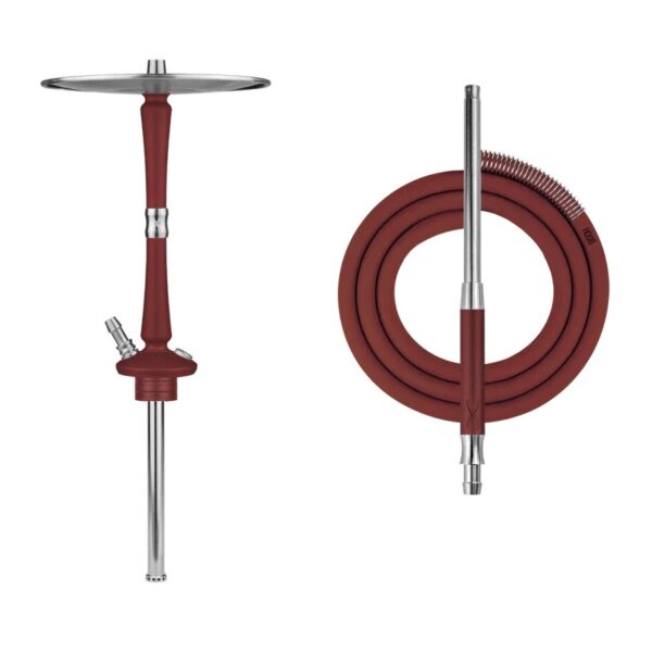 Shisha Hoob Go Wine Red x Stainless Steel