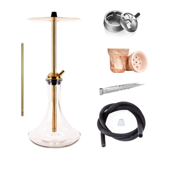 Кальян Vyro Versa Gold Clear Set