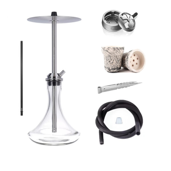Shisha Vyro Versa Steel Clear Full Set