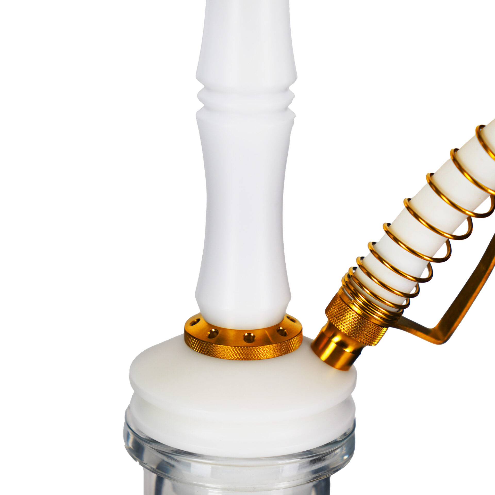 Shisha Dschinni Blow Off Gold-White - obrazek 2