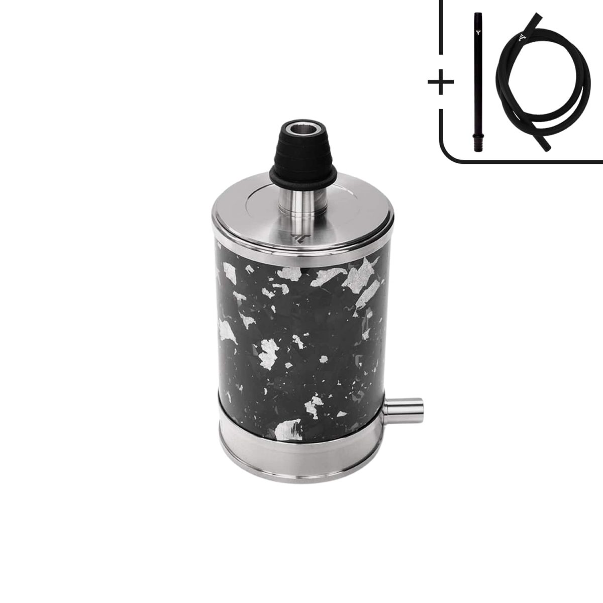 Shisha Vyro One V3 - Forged Silver Set