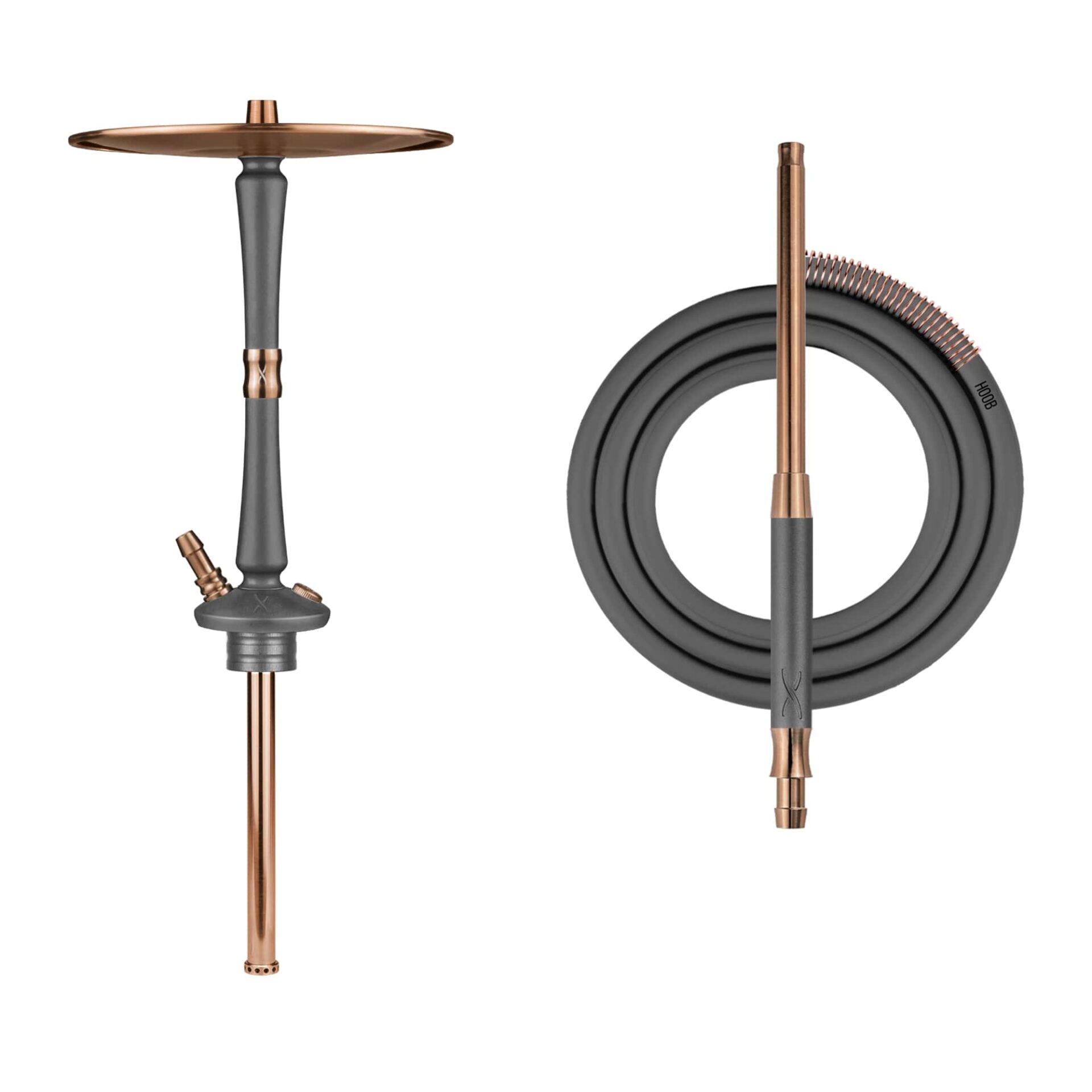 Shisha Hoob Go Space Grey x Bronze