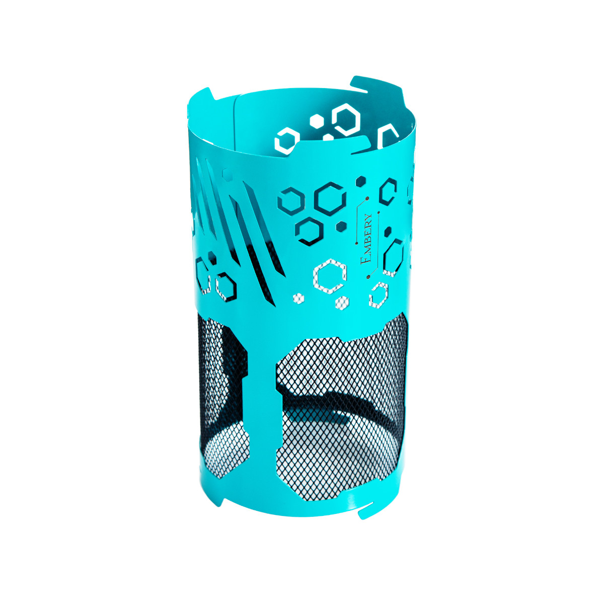 Komin z siatką Embery Sky Blue Black