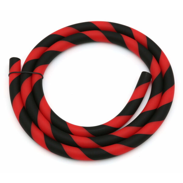 Wąż silikonowy Soft Touch Striped Red Black