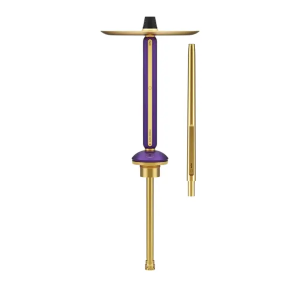 Shisha Alpha Hookah ECHO Gold Jade Purple
