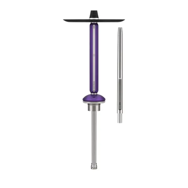 Shisha Alpha Hookah ECHO Silver Jade Purple
