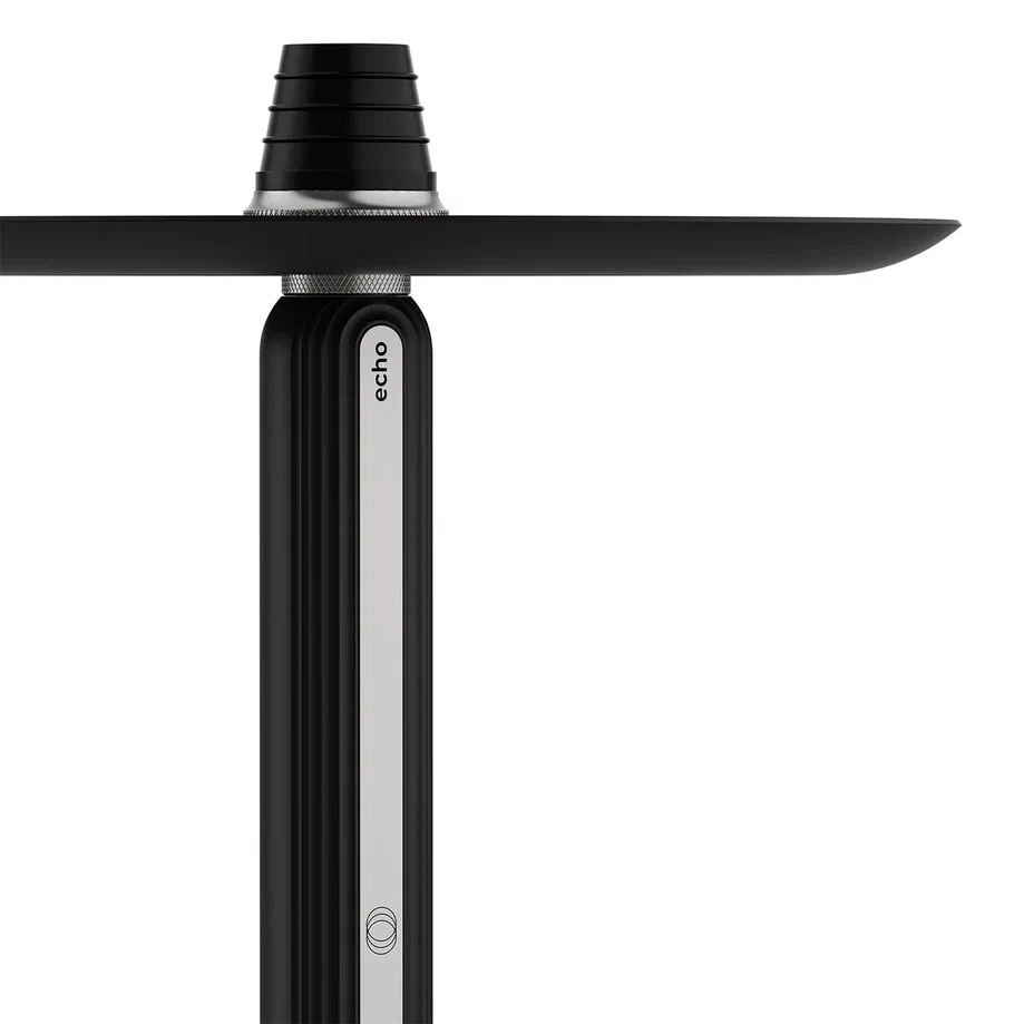 Shisha Alpha Hookah ECHO Silver Noir - obrazek 3