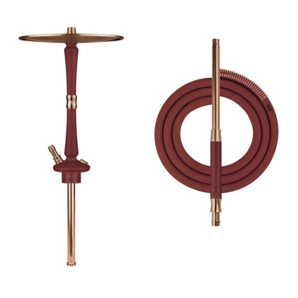 Shisha Hoob Go Wine Red x Bronze
