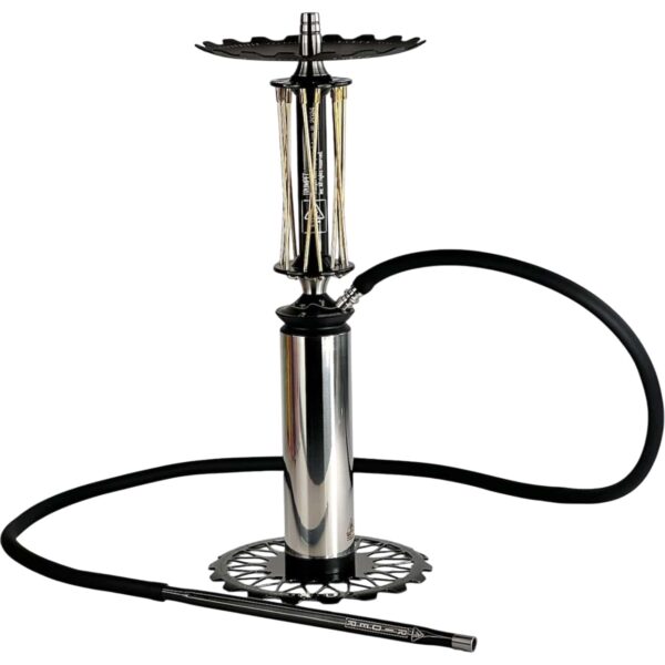 Shisha Trumpet Rider W-40 Still Black Gold