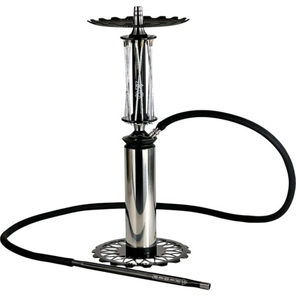 Shisha Trumpet Rider W-40 Still Black Silver