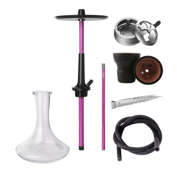 Shisha Tiaga Iris Pink Full Set