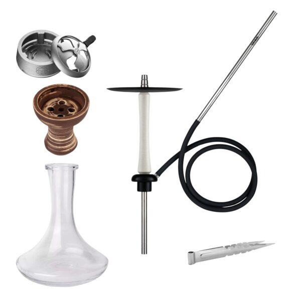 Shisha Y.K.A.P. Killer Classic White Full Set