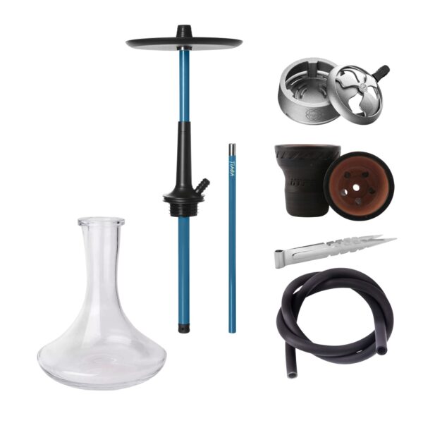 Shisha Tiaga Iris Blue Full Set