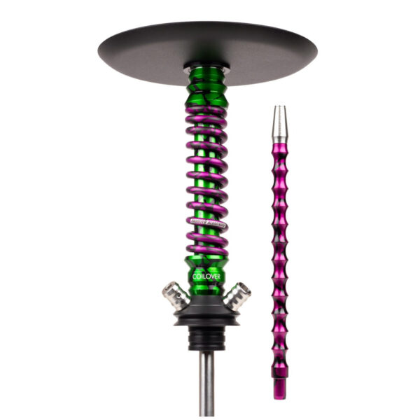 Shisha Mamay Coilovers Mini Anod Green-Purple Splash