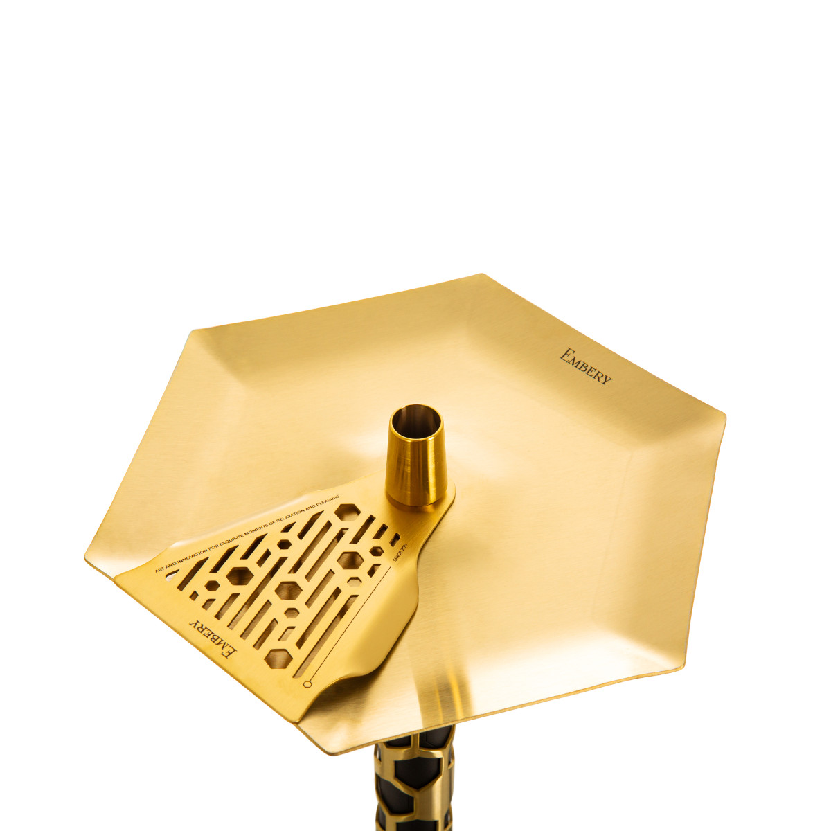 Shisha Embery MONO-H 4.0 Supreme Gold Black - obrazek 4
