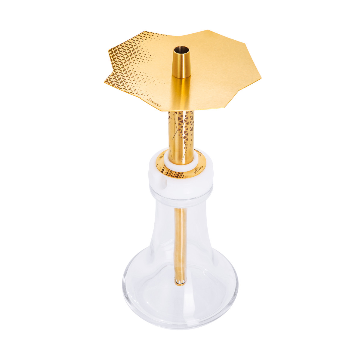 Shisha Embery MiniMONO 3.1 Supreme Gold White - obrazek 3