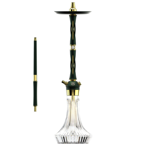 Shisha Blade Hookah LE2 Green Gold