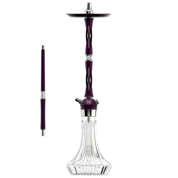 Shisha Blade Hookah LE2 Purple Silver