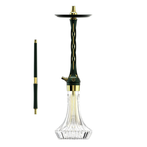 Shisha Blade Hookah M2 Green Gold