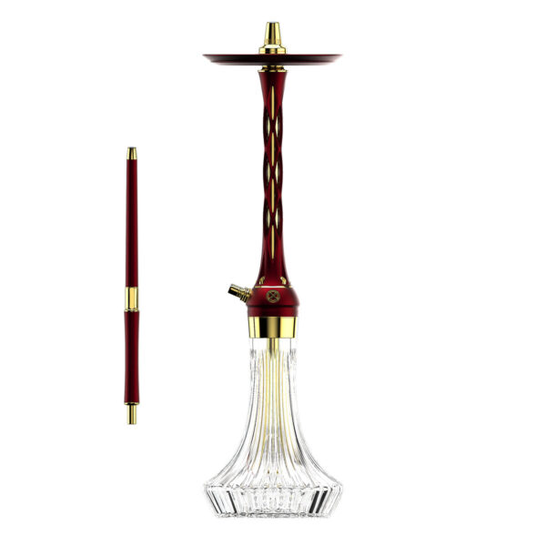 Shisha Blade Hookah M2 Red Gold