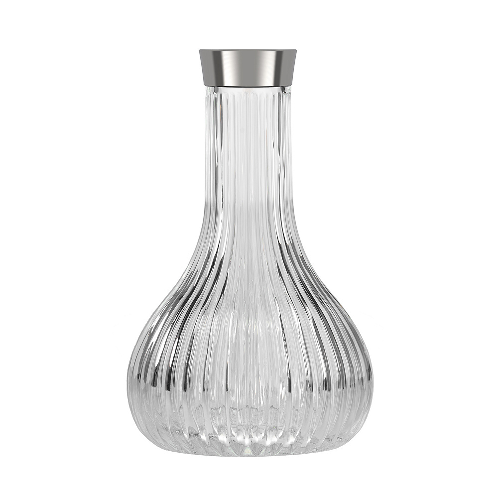 Dzban Alpha Hookah Twistlock Drop Transparent Silv