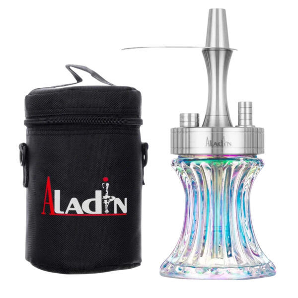 Shisha Aladin 2GO Steel Shiny Clear