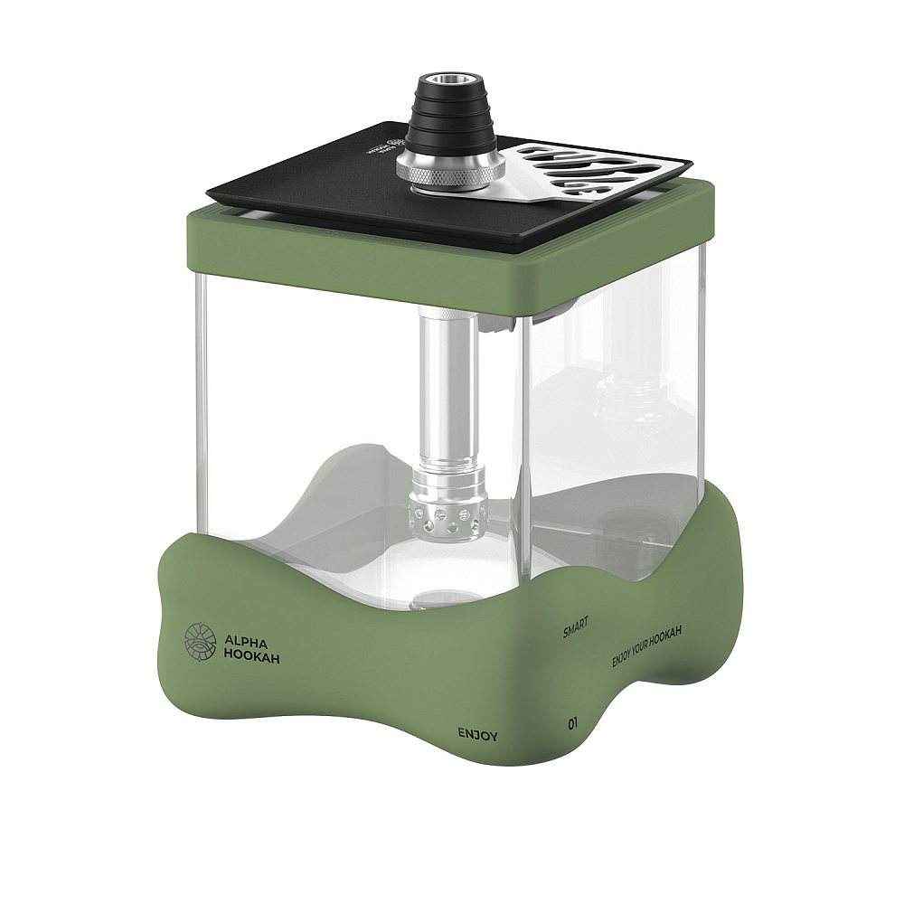 Shisha Alpha Hookah Smart Bubble Green - obrazek 2