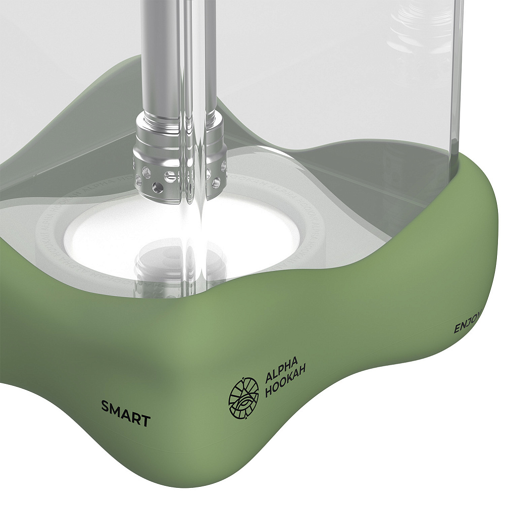 Shisha Alpha Hookah Smart Bubble Green - obrazek 3