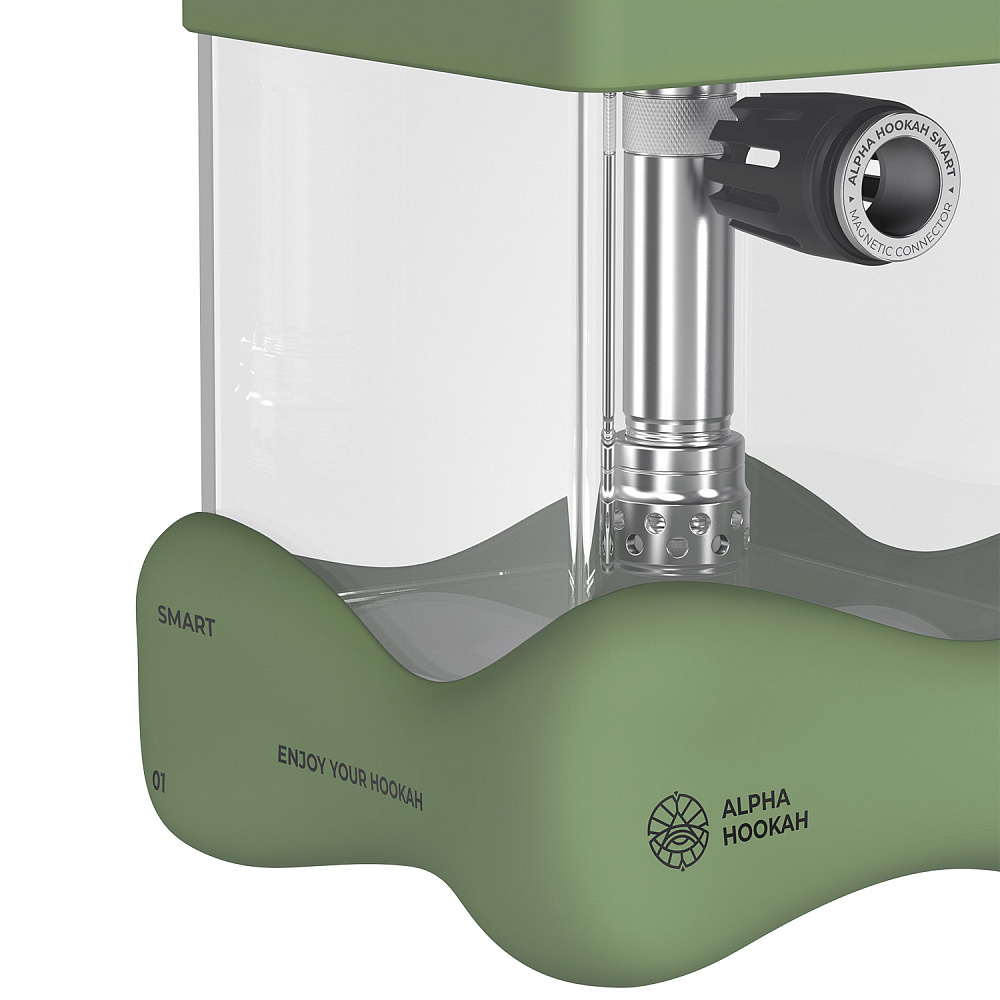 Shisha Alpha Hookah Smart Bubble Green - obrazek 4